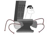 glasses hair skibidi_toilet soyjak subvariant:mexiaryan sunglasses tendril_toilet toilet variant:meximutt // 1000x750 // 102.0KB