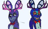 bonnie_(fnaf) five_nights_at_freddy's five_nights_at_freddy's_2 fnaf fnaf_(fangame) glasses soyjak stubble toy_bonnie variant:soyak // 970x575 // 100.0KB