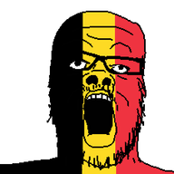 belgian belgium country flag flag:belgium glasses mustache open_mouth soyjak stubble variant:a24_slowburn_soyjak // 454x520 // 7.0KB