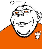 antenna ear glasses grin looking_at_you orange_sclera reddit snoo subvariant:gapealien variant:gapejak wide_nose // 718x836 // 31.2KB