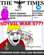 logo nate newspaper quote quote_(user) swastika telegram terrible_mouse the_times thougher variant:feraljak variant:gapejak variant:soyak // 757x953 // 230.0KB