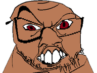 brown_eyes brown_skin glasses gums open_mouth stubble subvariant:crazyguyjak teeth variant:feraljak white_background // 800x600 // 20.1KB