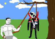 Warrior-Z(user) batman hanging invincible_(show) iraq islam pisslam queen_of_spades spawn subvariant:muscular_chud transgender_flag troonella variant:chudjak viltrum viltrumite viltrumite_mark // 828x590 // 107.5KB