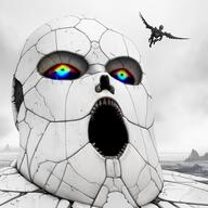 meta:ai_generated open_mouth soyjak variant:tony_soprano_soyjak // 512x512 // 344.5KB