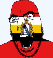 animal bird crown flag flag:kursk_oblast full_head glasses hair kursk_oblast looking_to_the_right oblast open_mouth russia soyjak stubble teeth text transparent transparent_background variant:cobson // 721x789 // 84.5KB