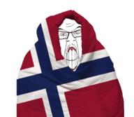 animated blanket clenched_teeth comfy country flag flag:norway glasses mustache norway red soyjak stubble variant:feraljak // 542x472 // 1.2MB
