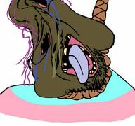 ack brown_skin brown_troonjak hanging purple_hair rope tranny // 768x719 // 55.9KB