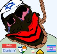 Zionist-Y_(Namefag) brown_skin kike-y noose pajeet pajeet-y rope subvariant:jartycuck variant:chudjak ywnbaw zionist-y // 1050x996 // 228.5KB