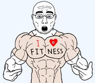 bald buff finger fitness flag:nazi_germany heart i_love open_mouth pointing round_glasses stubble subvariant:muscular_shirtjak teeth variant:shirtjak // 1369x1189 // 47.3KB