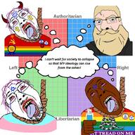 ack award badge clothes hanging horn nordic_chad op_is_a_retarded_lazy_faggot_for_not_tagging_his_own_shit political_compass posted_it_again_award snake star_of_david subvariant:soylita tranny trend:slopjak variant:bernd variant:cobson variant:gapejak // 1024x1024 // 182.2KB