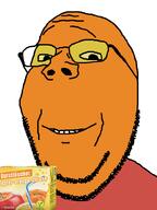 beard cute drink glasses nose smile stubble subvariant:wholesome_soyjak variant:gapejak wholesome // 600x800 // 117.4KB