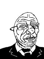 big_nose clothes necktie nose pupils redraw sidson suit suit_and_tie tired variant:sidjak white_skin // 473x632 // 16.4KB