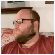 2019 3dgifmaker animated beard closed_mouth clothes distorted ext=gif fat fat_duel glasses irl open_mouth red_tshirt schizo soyboy subvariant:fatjak_irl tshirt variant:fatjak // 250x250 // 2.2MB