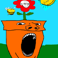 4soyjaks animal antenna bee bug drawn_background ear flower frown glasses grass irritated leaf open_mouth plant pot sky smile soyjak stubble subvariant:impish_bee subvariant:soyak_(irritated) subvariant:wholesome_soyjak sun variant:gapejak variant:impish_soyak_ears variant:soyak wing // 694x893 // 104.2KB