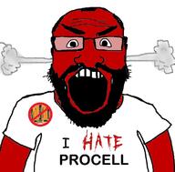 angry balding battery beard clothes fume glasses hair i_hate open_mouth red_skin soyjak subvariant:science_lover text variant:markiplier_soyjak // 800x789 // 117.1KB