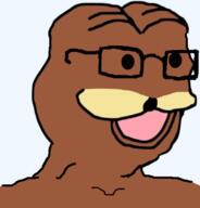animal bear brown_skin chud glasses meta:nas not_a_fucking_soyjak snout spurdo_sparde tongue variant:chudjak // 668x698 // 243.5KB
