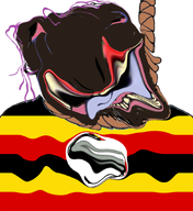 ack bloodshot_eyes brown_skin country crying distorted flag:ugandaanda glasses islam muslims nigger open_mouth pink_hair politic terrorist troon ugan ugandan-x(user) variant:bernd variant:unknown yellow_teeth // 831x904 // 385.2KB