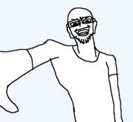 anime edgy evil glasses laughing soyjak stubble template transparent variant:unknown yugioh yugioh_gx zane_truesdale // 457x418 // 13.7KB