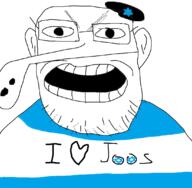 angry clothes ear glasses hat heart i_love judaism kippah long_nose open_mouth soyjak stubble variant:unknown // 1094x1074 // 68.6KB
