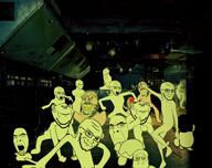 #badass animated arm baby clean_dance club colorful dance full_body glases glasses goog hand happy kazotsky_kick leg music night_club open_mouth smug soyjak stubble subvariant:babyjak subvariant:nucob variant:cobson variant:impish_soyak_ears variant:lennonjak variant:soyak // 1360x1080, 41.8s // 50.3MB