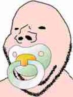 baby babyjak bald caca compressed low_quality low_resolution pacifier pink_skin small_eyes stubble variant:impish // 125x167 // 2.7KB