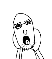 glasses hand stubble tongue variant:ppp white_background white_skin // 678x767 // 18.0KB