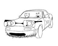 3soyjaks car cute driving glasses miata open_mouth series:vehiclejaks variant:cobson variant:impish_soyak_ears variant:miatajak // 1500x1200 // 89.8KB
