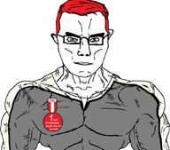 Nick glasses obsessed spva spvacuck subvariant:muscular_chud variant:chudjak youtube // 1053x928 // 47.9KB