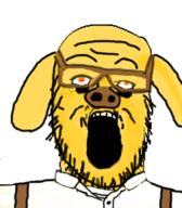 glasses janny soyjak stubble variant:a24_slowburn_soyjak // 600x687 // 356.2KB