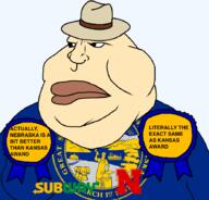 award awards clothes flag:nebraska hat nebraska nebraska_cornhuskers subway united_states variant:meximutt white_skin // 888x849 // 233.4KB