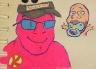 2soyjaks admin art artist:soyjakfan01 beard caca doll doll_(user) drawfag drawing eyelashes eyes glasses internet_is_leaking soyjakfan01 variant:feraljak variant:gapejak // 993x720 // 125.2KB