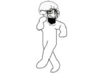 animated crying dance flipjig_dance glasses open_mouth stubble variant:soyak // 400x300 // 703.1KB
