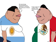 argentina argentina_flag argentinian argument arm big_lips brown_skin fat flag:argentina flag:mexico hair hispanic latin_america latino latinx lips man_tits mexican_flag mexico obese shitoko spanish_text subvariant:meximutt_side text variant:meximutt // 2979x2265 // 1.1MB