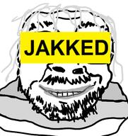 blacked redraw smile soyjak stubble text tranny variant:bernd // 1336x1420 // 280.3KB