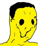 Malice black_eyes death evil smile soulless variant:chudjak yellow_skin // 645x770 // 120.8KB