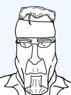 glasses goatee postal postal_dude soyjak sunglasses trenchcoat variant:markiplier_soyjak video_game // 600x800 // 33.8KB