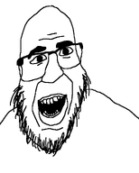 bald glasses open_mouth soyjak stubble variant:unknown wrinkles // 1080x1350 // 19.9KB