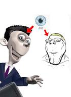 a10_eyes arrow briefcase clothes g-man glasses red_arrow smile stubble suit trend:aryan variant:gapejak // 602x827 // 128.5KB