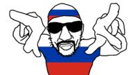 backwards_cap bogan bogan_hunters flag glasses goatee housos russia russian_flag stubble sunglasses variant:falzonijak // 2560x1440 // 63.5KB