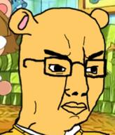 aardvark arthur ear glasses living_room pbs pbs_kids variant:chudjak // 571x669 // 156.8KB