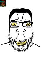 drool fnf_pedo grin stubble subvariant:chudplier template variant:chudjak variant:markiplier_soyjak // 601x829 // 23.2KB