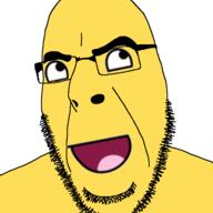 awesome_face glasses stubble tongue variant:cobson yellow_skin // 721x720 // 72.3KB
