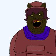 brown_skin flag:pedophilia_pride_flag jartycuck jimbo_(namefag) jimbrap meta:namefags namefags oneshot open_mouth slopjak soyjak ugly variant:alicia // 2048x2048 // 489.5KB