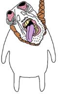bloodshot_eyes full_body mustache redraw soyjak stubble subvariant:brunetto suicide template variant:bernd white_skin // 544x876 // 31.1KB