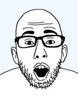 bald ear eyebrows open_mouth soyjak stubble teeth template transparent_background variant:fantajak // 450x560 // 9.6KB