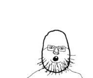 glasses open_mouth soyjak stubble variant:unknown // 720x602 // 28.6KB