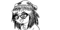 artist:sleep_chvd avengers beanie blush brown_shirt clothes cute cute_girl eyelashes girl glasses hair hat necklace nentendo_switch oekaki sleep_chvd_(artist) soy soylent soylent_(cacao) variant:soytan video_game videogame videogames white_skin woman // 500x250 // 34.6KB