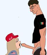 chicano edgar edgar_cut flag:mexico flag:united_states maga maga_hat meta:pornographic_content mexican-american mexico sex subvariant:chudslut sucking_cock variant:chudjak // 1226x1436 // 228.6KB
