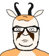 animal antelope closed_mouth ear gazelle glasses horn springbok variant:seriousjak // 454x520 // 11.8KB
