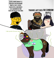 azur_lane black_skin brimstone bwc chud_(soybooru) cuck cuckold dark_skin fat fatass gemeraldiest_comments_section💎💎💎enter_as_you_please💎💎💎 greg_(braphog) greg_(faggot) greg_(namespic) greg_(pedophile) greg_(user) greg_is_a_scat_loving_projecting_ponycuck jap jimbo_(namefag) lost_planet lost_planet_2 meta:namefags mexcrement mlp_pedo musashi musashi_(azur_lane) my_little_pony nigger pony queen_of_hearts subvariant:gapejak_female subvariant:muscular_chud variant:alicia variant:chudjak variant:gapejak variant:meximutt variant:soyak yellow_sclera // 1225x1323 // 811.9KB